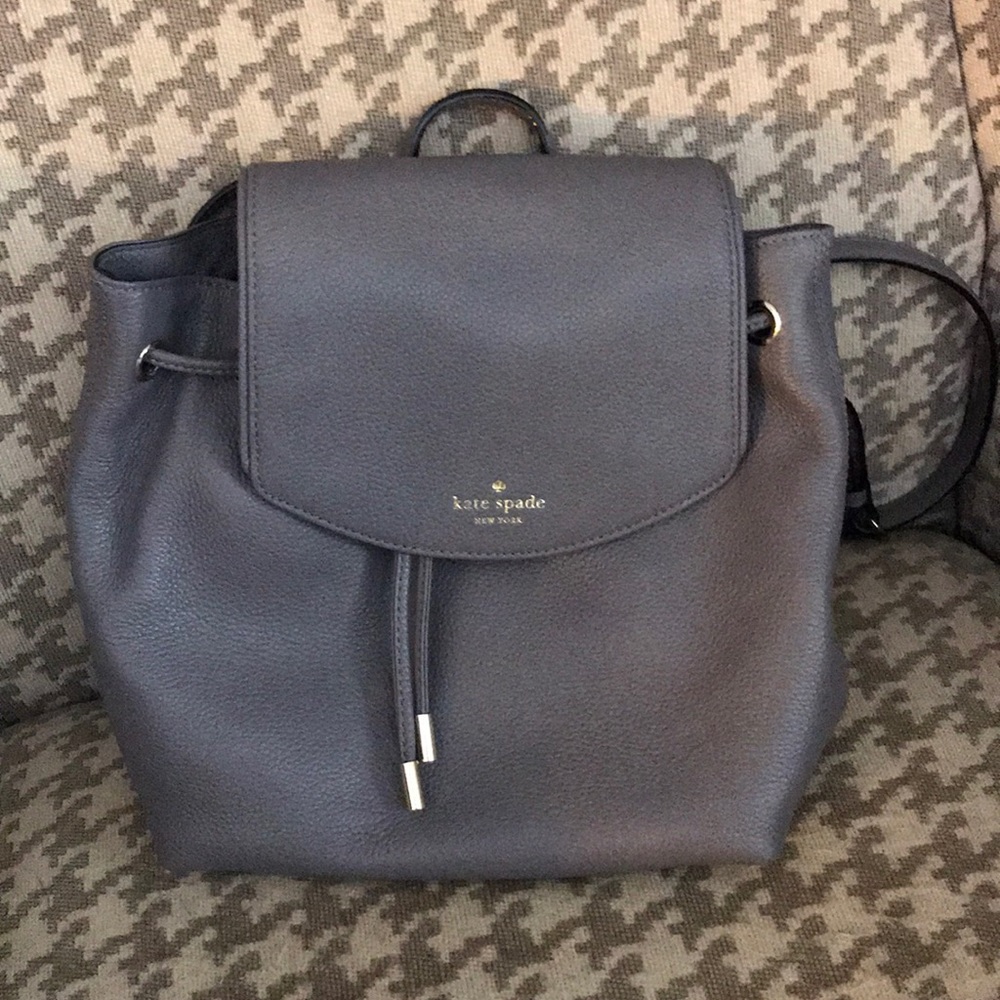 KATE SPADE ♠️Gray Backpack. *NWOT